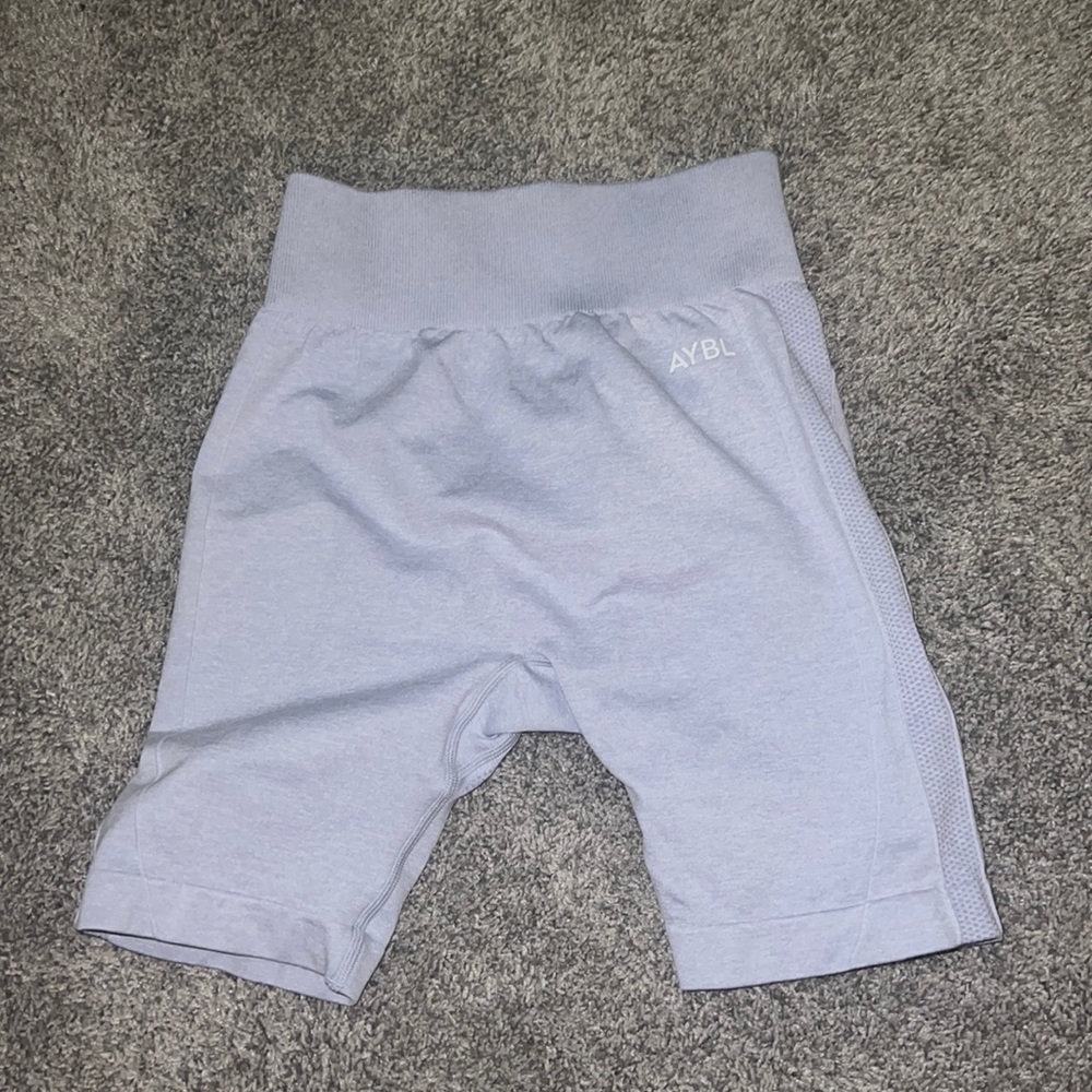 Lavender Aybl gym shorts